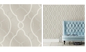 Brewster Home Fashions Sausalito Lattice Wallpaper - 396" x 20.5" x 0.025"